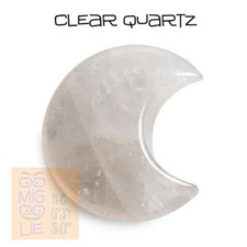 Crystal crescent moon for sale  HORSHAM