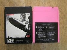 Led Zeppelin Self Title First Album On 8-Track Tape Pink Cart w/Picture Cover comprar usado  Enviando para Brazil