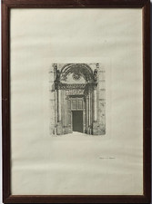 Quadro antica stampa usato  Carrara