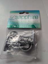 Sapphire chrome wardrobe for sale  CHICHESTER