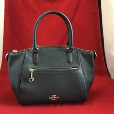 Coach black pebble for sale  Escondido