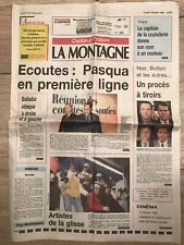 Journal montagne 1995 d'occasion  Ambert