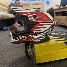 Wulf sport helmet for sale  MANCHESTER