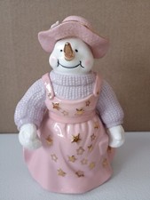 Ceramic mrs snowman for sale  Noblesville