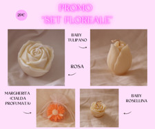 Candele artigianali decorative usato  Cerrione