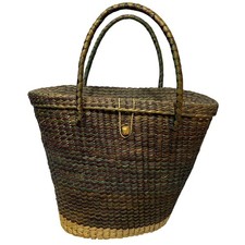 straw basket home goods for sale  Coldwater