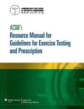 Acsm resource manual for sale  UK