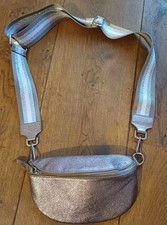 Bauchtasche gold leder gebraucht kaufen  Berlin