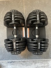 Adjustable dumbbells 24kg for sale  HITCHIN