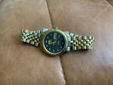 Cristal Orient Vintage 3 estrelas 46970, d/data, banhado a ouro, masculino comprar usado  Enviando para Brazil