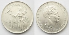 Romania 100000 lei usato  Reggio Emilia