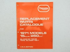 1971 trailblazer triumph 250 for sale  Phoenixville