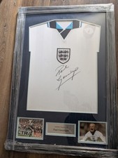 Signed paul gascoigne for sale  CHRISTCHURCH