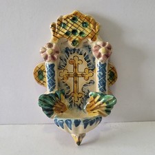 Piccola acquasantiera ceramica usato  San Severino Marche