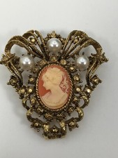 Vtg resin cameo for sale  Bellingham