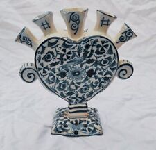 Vaso de tulipa branca azul Delft "APK" holandês do século XVIII, usado comprar usado  Enviando para Brazil
