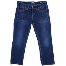 Silver capri jeans for sale  West Portsmouth