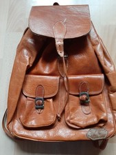 Vintage leder rucksack gebraucht kaufen  Wetter