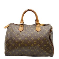 Usado, Bolsa de mão LOUIS VUITTON couro monograma Speedy 30 lona M41526 autêntica #3 comprar usado  Enviando para Brazil