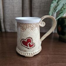 Heart handmade mug for sale  MORECAMBE