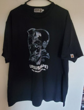 Ursus (BAPE) A Bathing Ape Camo Znak towarowy Czarny T-shirt Rozmiar 2XL Streetwear na sprzedaż  Wysyłka do Poland