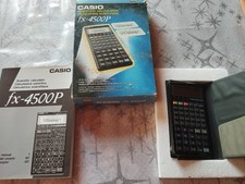 Casio 4500p calculatrice d'occasion  Roanne