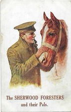 Ww1 postcard sherwood for sale  DEAL