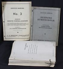 Vtg seeburg service for sale  Sebewaing
