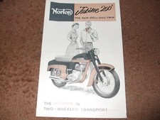 norton brochure for sale norton brochure for sale KENILWORTH
