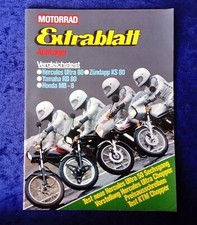 Motorrad extrablatt 80er gebraucht kaufen  Vechta