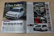 Auto Bild 18/2016 VW Golf VII GTI Clubsport S mit 310PS im ersten Fahrbericht au, usado comprar usado  Enviando para Brazil