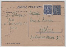 Polen postkarte lodz gebraucht kaufen  Sögel