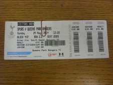 2014 ticket tottenham for sale  BIRMINGHAM
