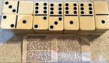Vintage dominoes set for sale  Valley Center