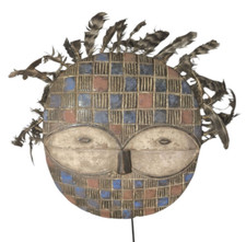 Masque teke bateke d'occasion  Strasbourg-