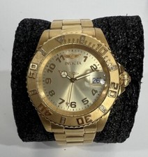 Invicta 15249 "Pro Diver" ouro diamantes genuínos aço inoxidável 200m, usado comprar usado  Enviando para Brazil