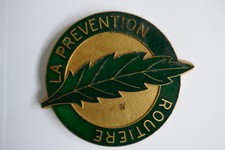 Ecusson metallique prevention d'occasion  Orvault
