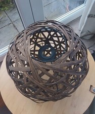 Bamboo cane globe for sale  DEREHAM