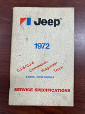 1972 jeep service for sale  Johnston