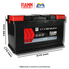 Fiamm batteria titanium usato  Casoria