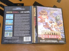 ## SEGA Mega Drive - Gunstar Heroes - komplett mit Anleitung und OVP ## comprar usado  Enviando para Brazil