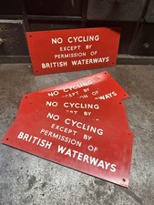 Original cycling sign for sale  SKELMERSDALE