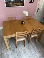 Ikea oak extending for sale  WIGAN