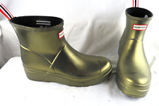 Hunter gummistiefel gold gebraucht kaufen  Achim