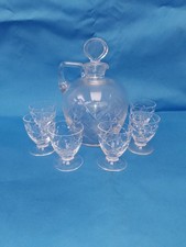 Service liqueur cristal d'occasion Service liqueur cristal d'occasion  Maël-Carhaix