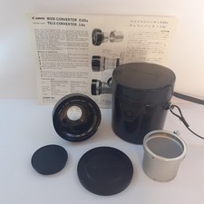 Usado, CONVERSOR DE FIXAÇÃO LARGA QUASE PERFEITO Canon C-8 0,65x, estojo, tubo para lente Super 8 comprar usado Usado, CONVERSOR DE FIXAÇÃO LARGA QUASE PERFEITO Canon C-8 0,65x, estojo, tubo para lente Super 8 comprar usado  Enviando para Brazil