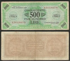 Allied military currency usato  Cava de Tirreni