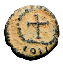 Teodósio II. AD 402-450. Æ Constantinopla Cruz Cristã Moeda Romana RARA comprar usado  Enviando para Brazil