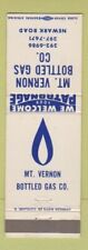 Capa Matchbook - Mount Vernon gás engarrafado OH comprar usado  Enviando para Brazil