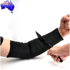 1 Pair Cut Steel Mesh Cuff Stainless Steel Arm Guard Gloves Flexible for Outdoor comprar usado  Enviando para Brazil